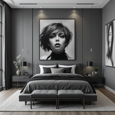 39 Black and Grey Bedroom Ideas