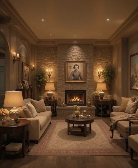 Accent Lighting for a Warm Glow