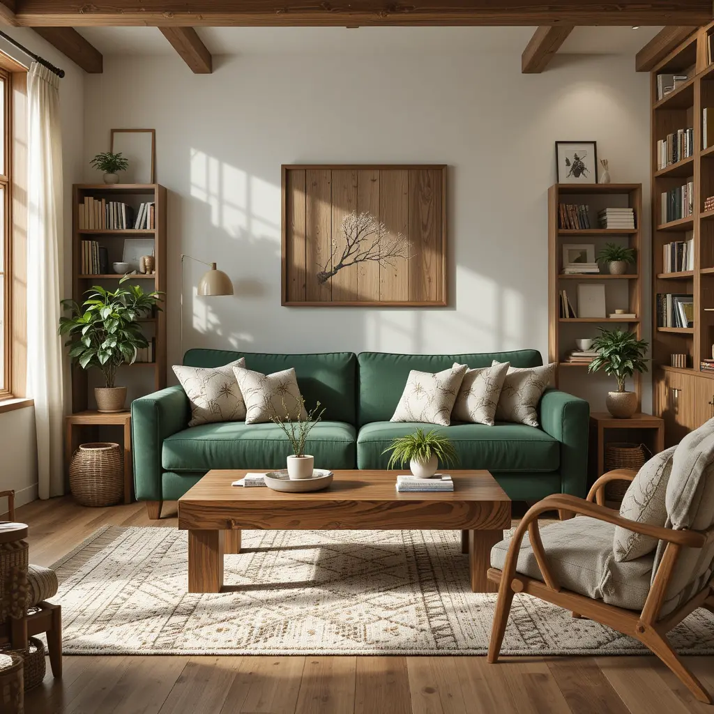 Add Natural Touches with Wood Elements