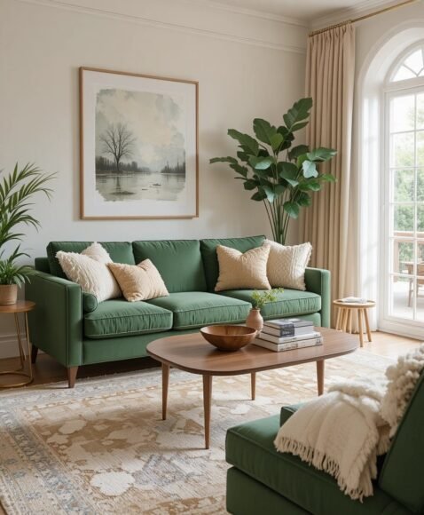 Add Soft Beige Decor for Balance