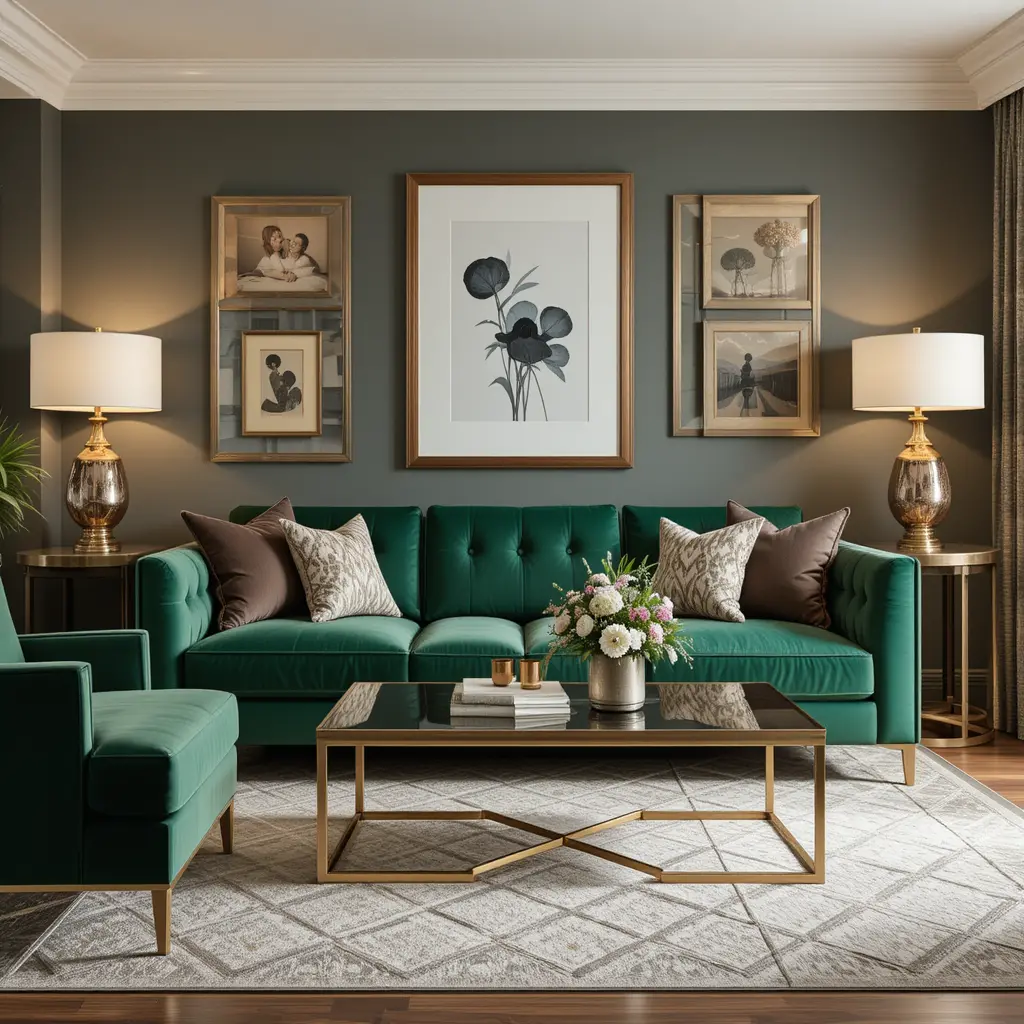 Add a Touch of Metallic with Copper and Brass Accents