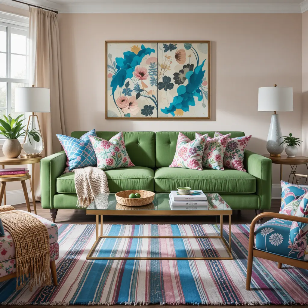 Contrast with Bold Patterns and Prints