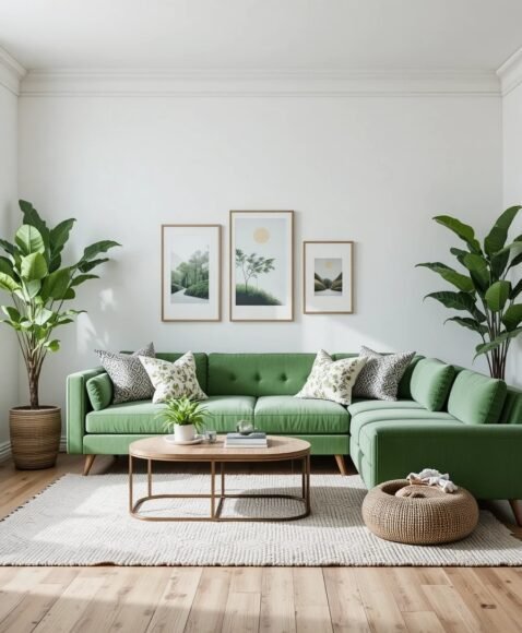 Create Contrast With White Walls