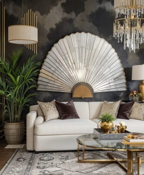 Fan-Shaped Décor Elements