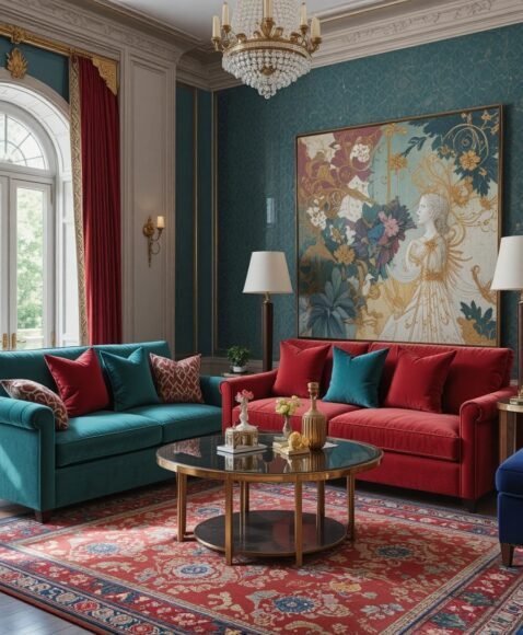 Jewel-Toned Accents