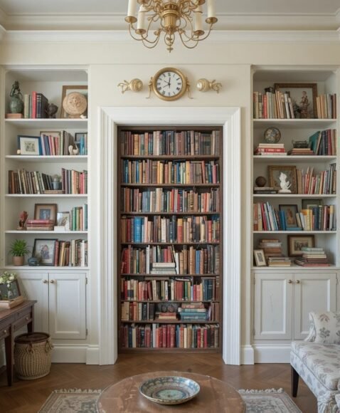 Library with a Hidden Door