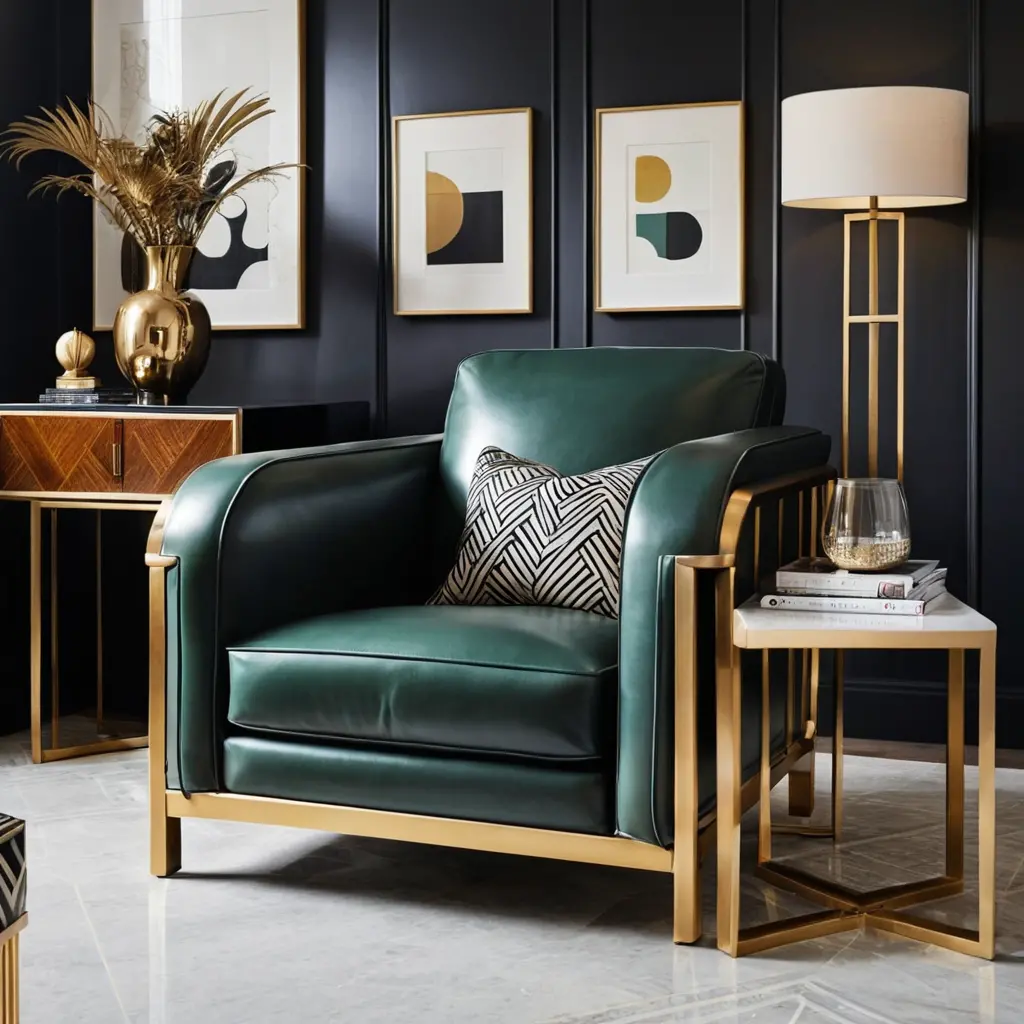 Luxurious Leather Chairs