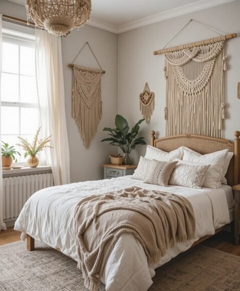 Macrame Wall Hangings for Boho Texture