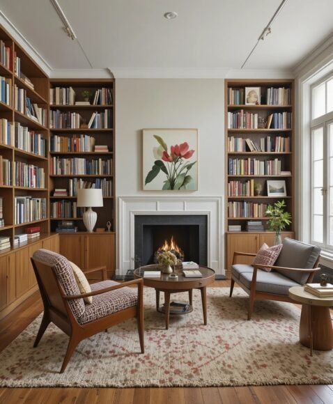 Mid-Century Modern Library