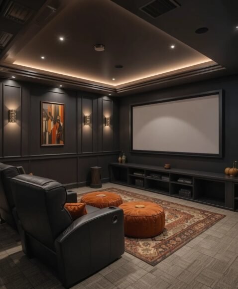 Movie Theater Nook for Cinematic Nights