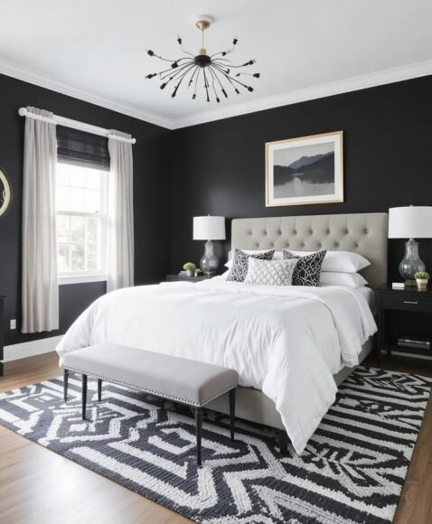 Patterned Rugs to Break the Color Solidness