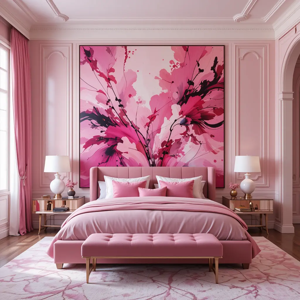 Pink Statement Wall Art