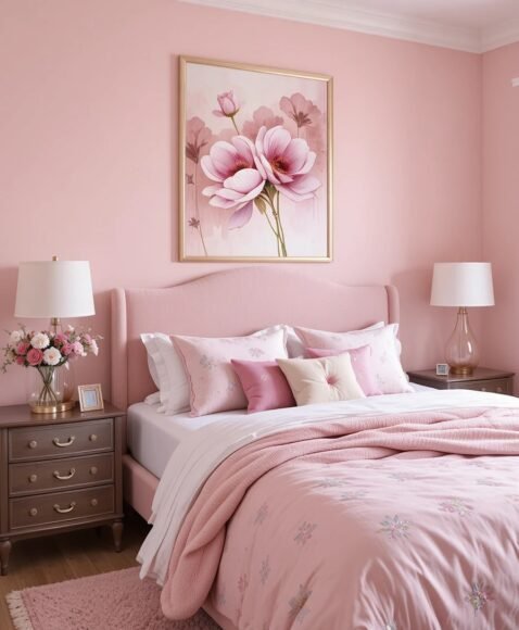 Pink Wall Art to Bring Personality
