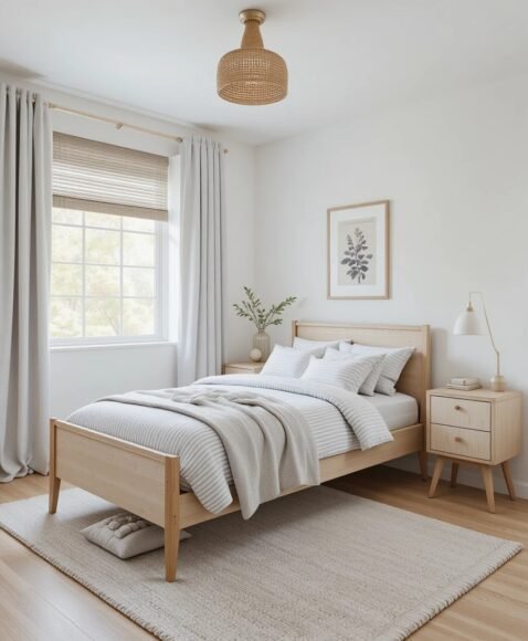 Scandinavian-Inspired Teen Room