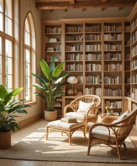 Tropical-Inspired Library