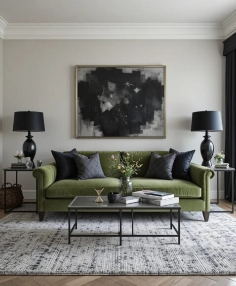 Use Black Accents for a Modern Edge