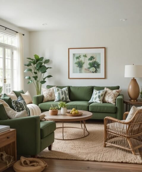 Use Natural Textures Like Jute or Rattan