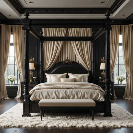 36 Black and Cream Bedroom Ideas