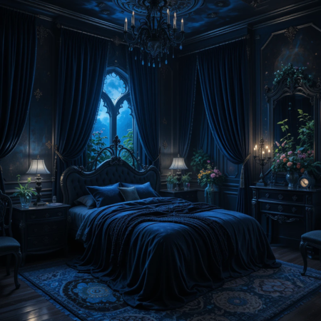 46 Dramatic Dark and Moody Bedroom Ideas