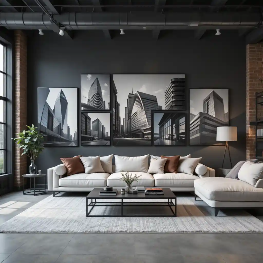 Architectural Photography Gallery Wall for a Modern Touch