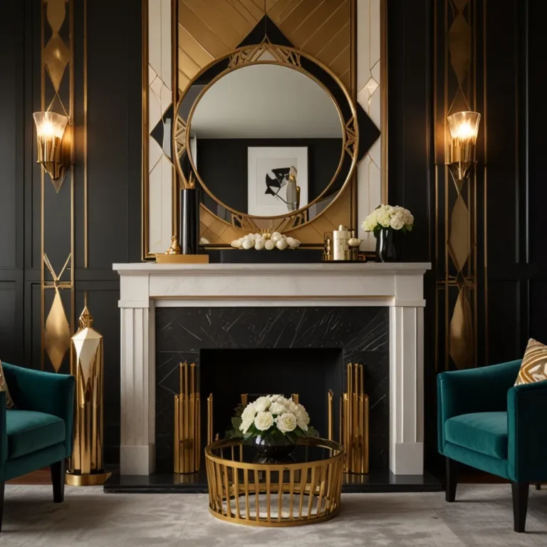 49 Elegant Living Room Mantle Decor Ideas