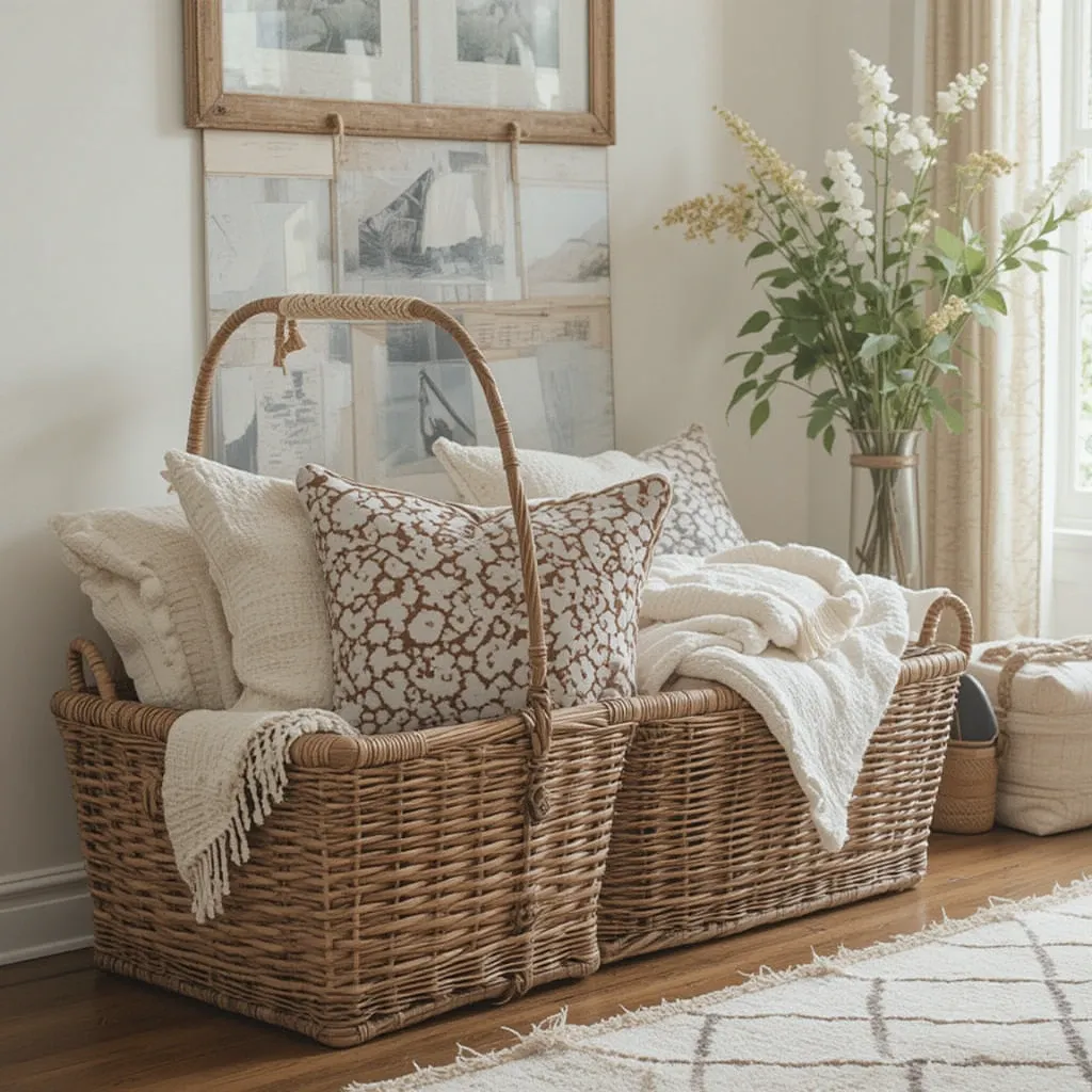 Charming Wicker Baskets for Storage