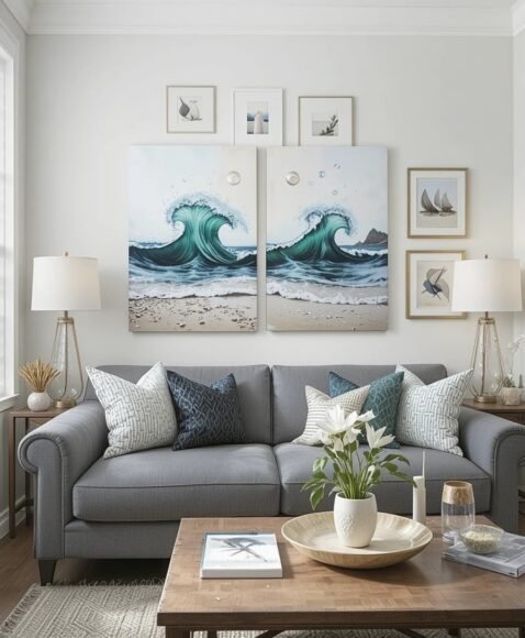 Coastal-Inspired Wall Art