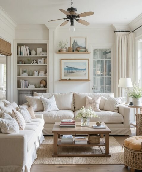 Comfortable Linen Sofas