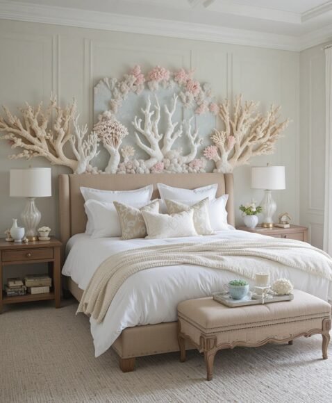 Coral and Reef-Inspired Decor