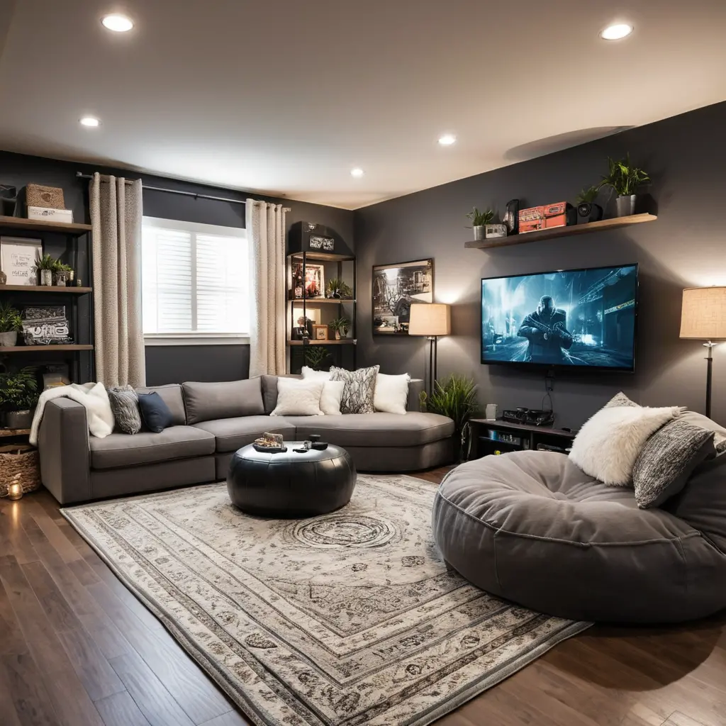 Cozy Gaming Den