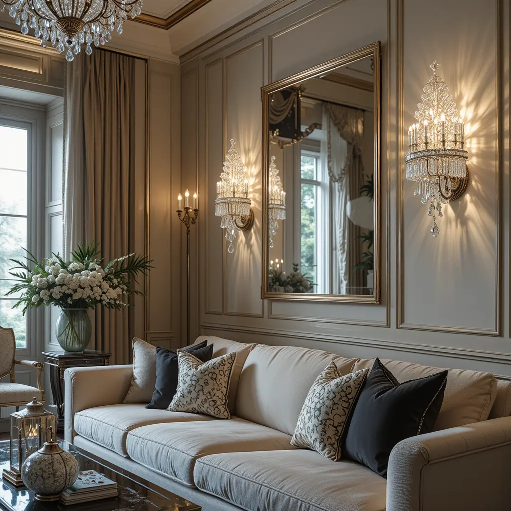 Crystal Wall Sconces