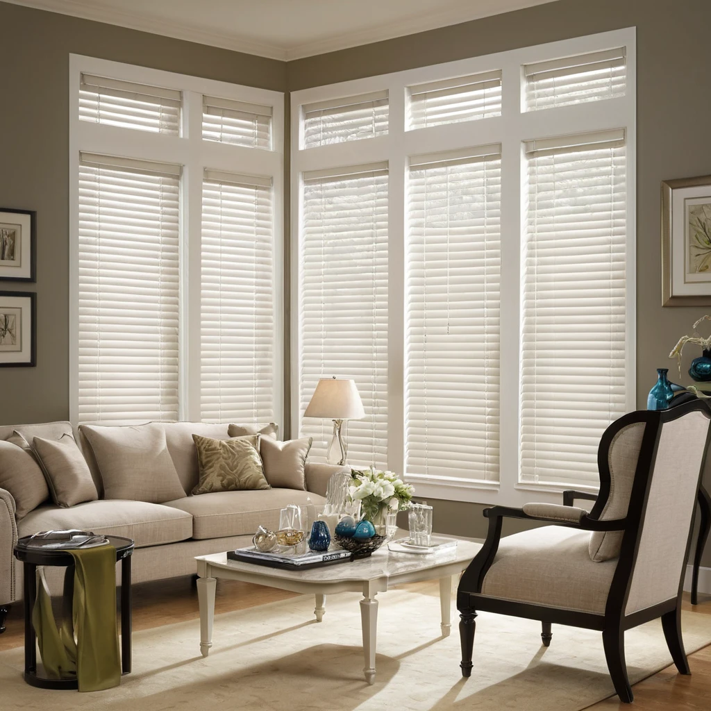 Curtain-Style Venetian Blinds for a Soft Touch