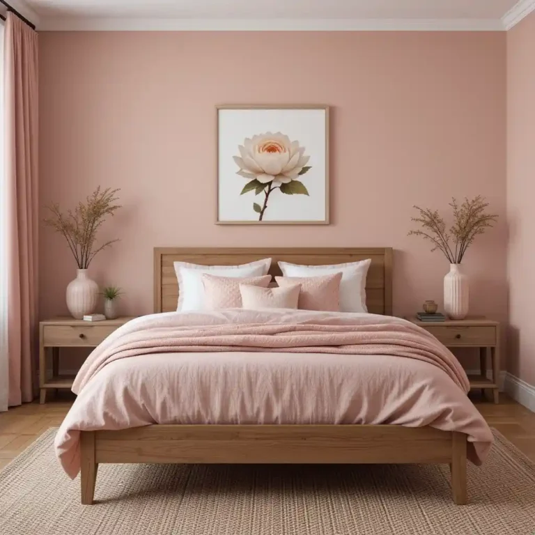 42 Dusty Pink Bedroom Ideas