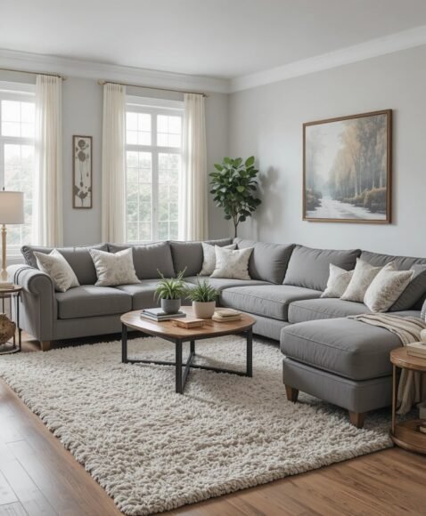 Grey Sectional for Large Families