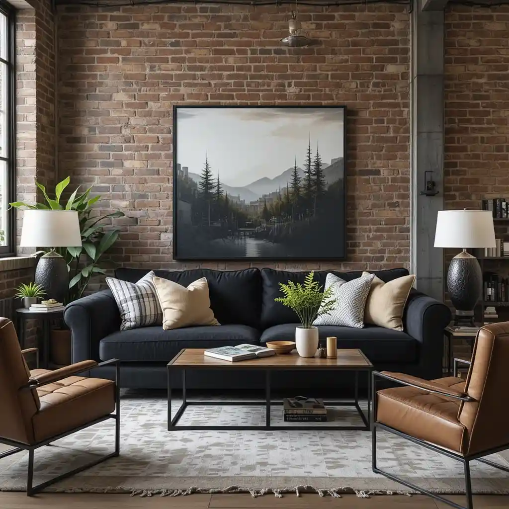Industrial Style with Exposed Elements
