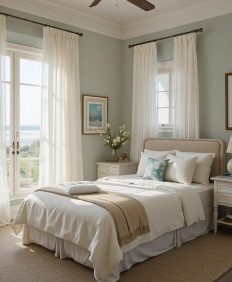 Light, Airy Curtains for a Breezy Feel