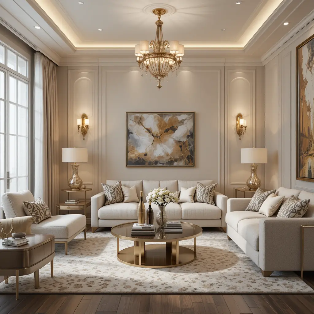 Metallic Accent Lights