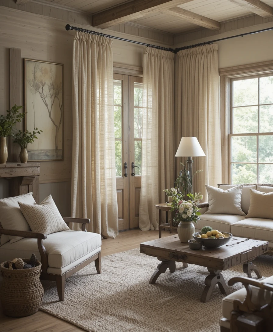 Natural Fiber Curtains