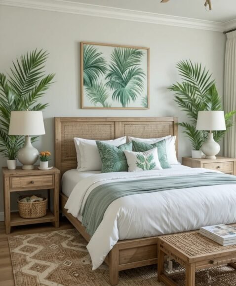 Palm Leaf Decor for Tropical Vibes