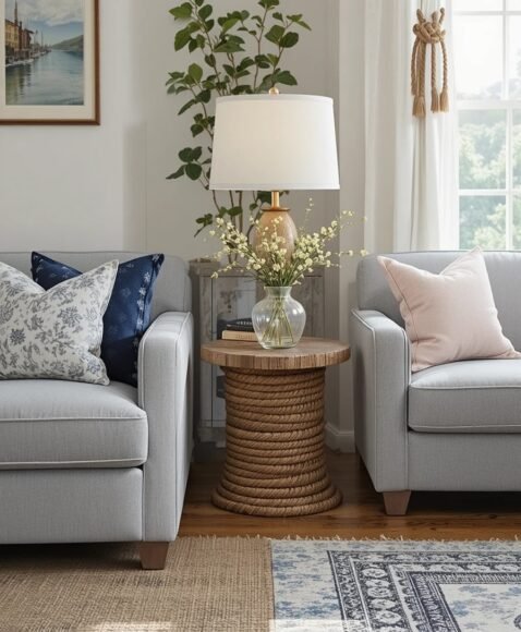 Rope Accents for Nautical Charm