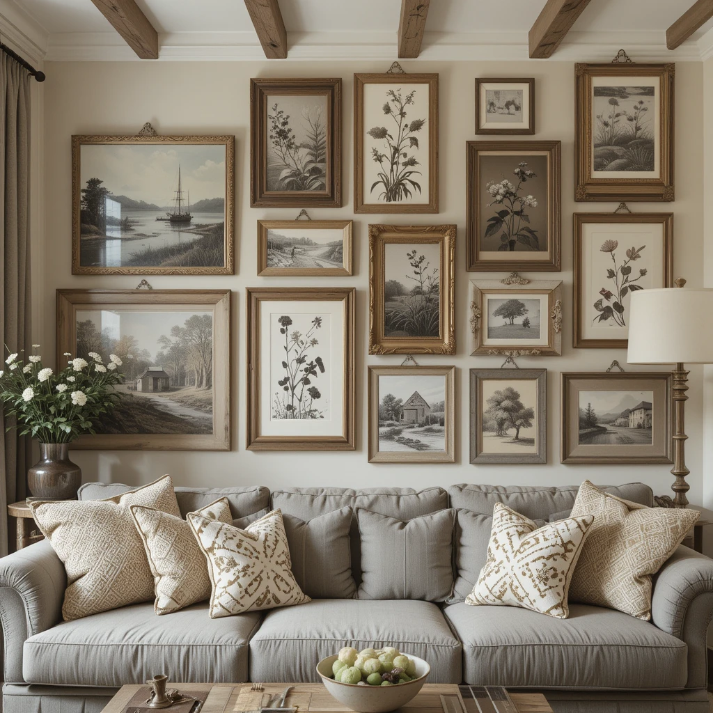 Rustic Gallery Wall
