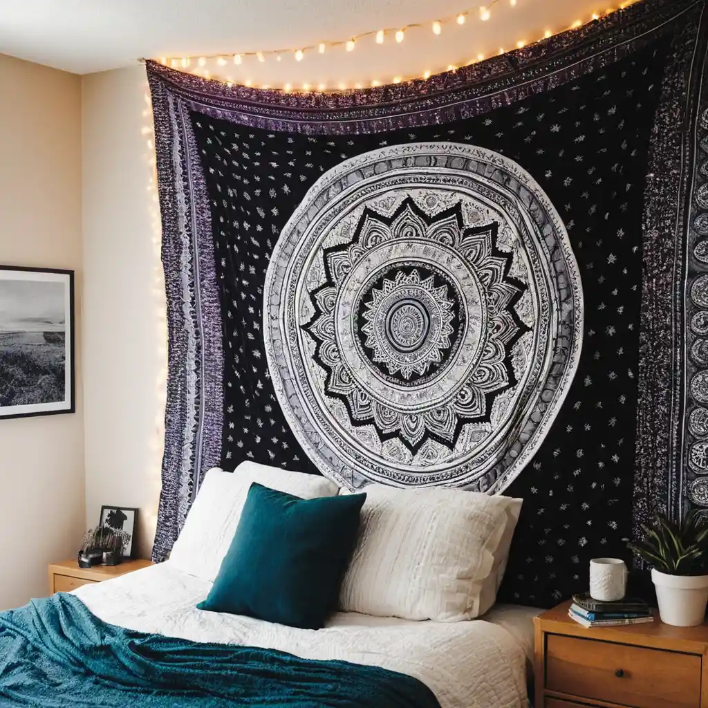 Use Wall Tapestries to Add Color