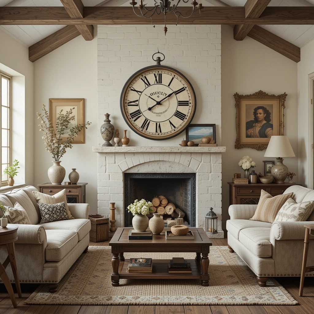 Vintage Clocks as Focal Points