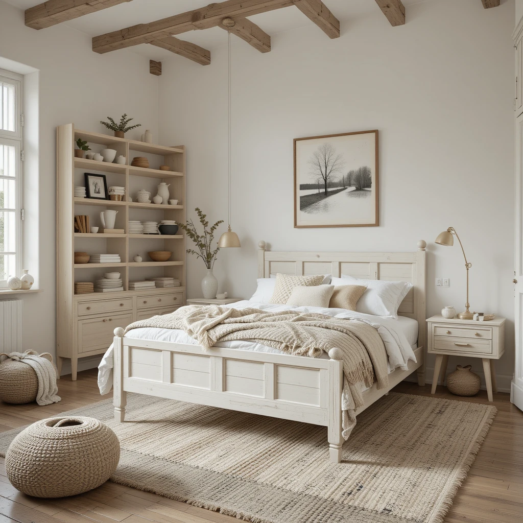 Vintage Scandinavian Bedroom