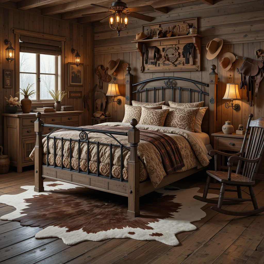 Vintage Western Bedroom