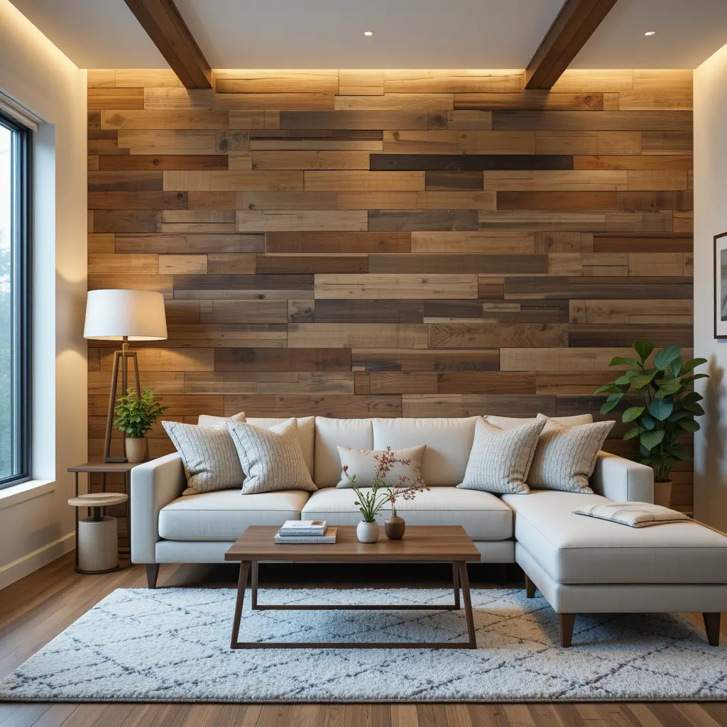 Wood Paneling for Warmth
