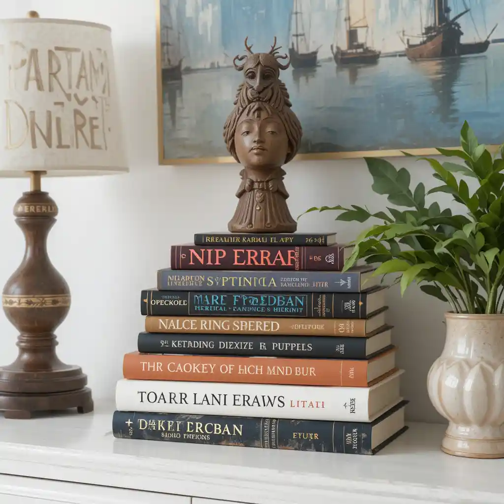 Artful Display with Books