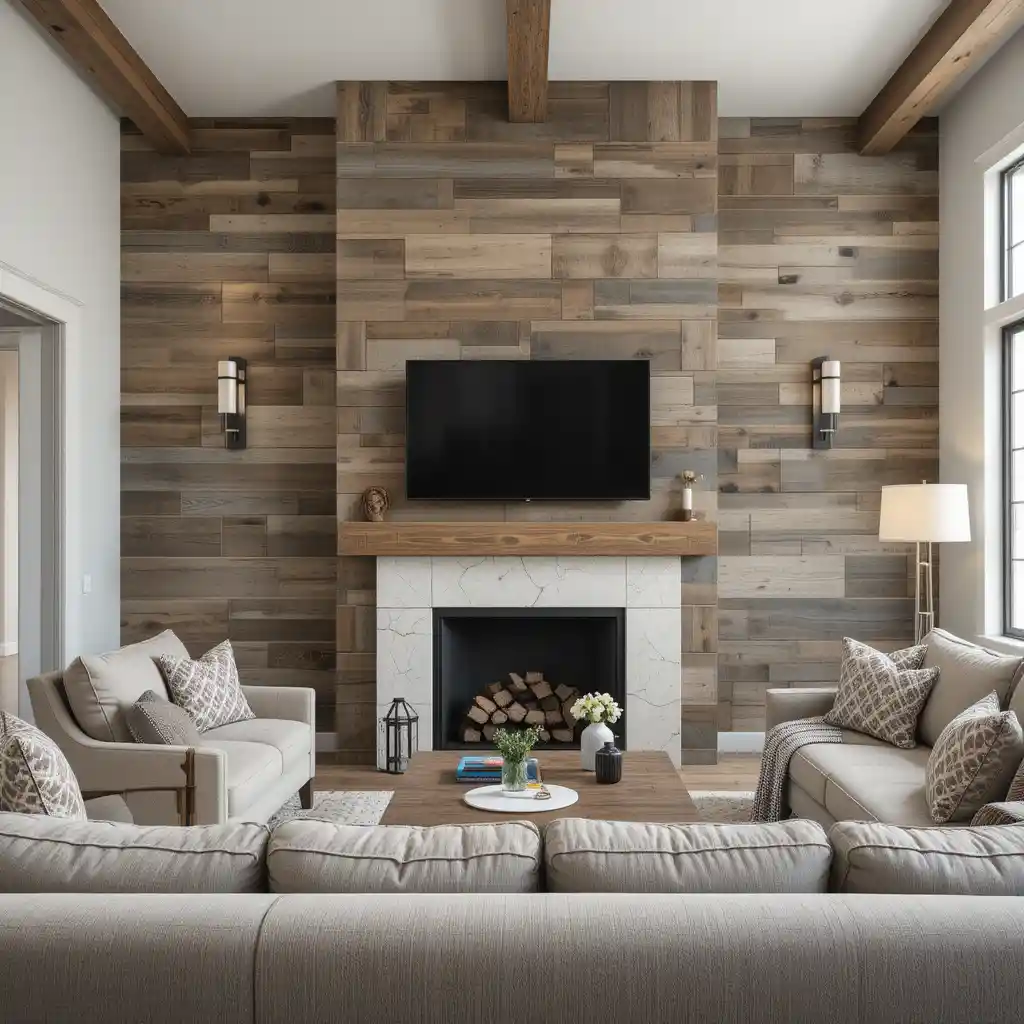 Barnwood Accent Wall
