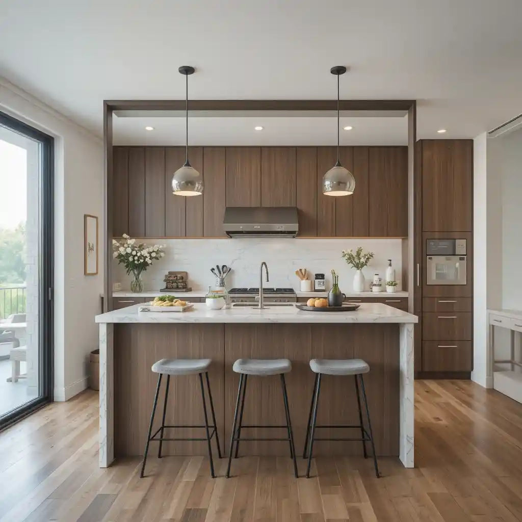 Breakfast Bar as a Divider