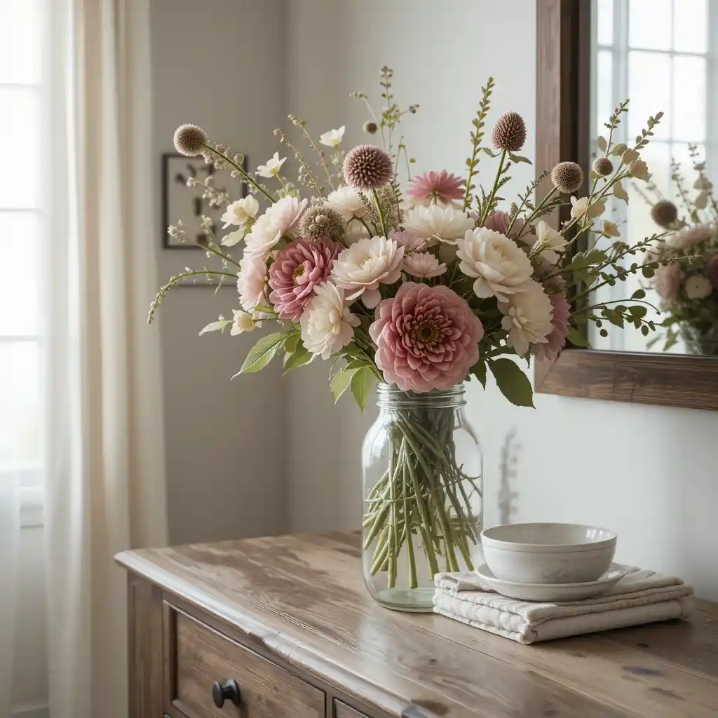 Farmhouse Fresh with Fresh Flowers